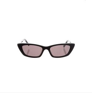 Saint Laurent Black Cat-Eye Sunglasses